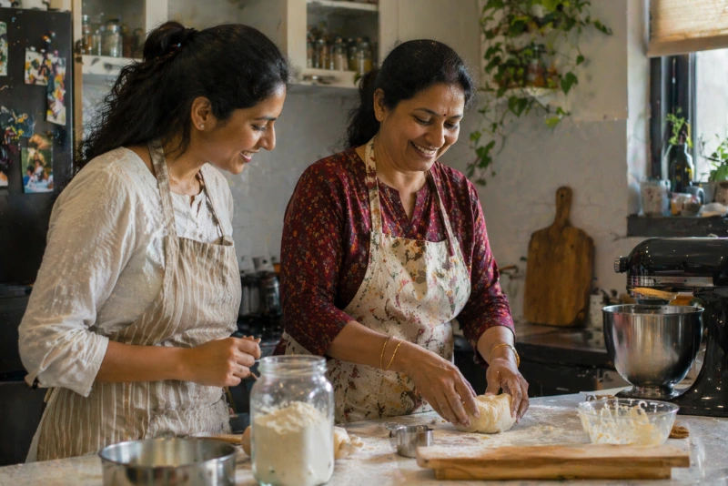 Baking with the Host